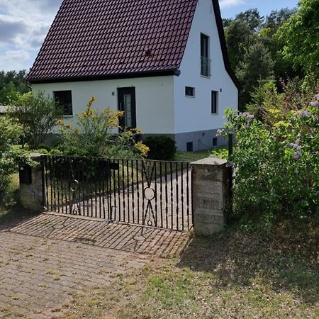 Mecklenburgische Seenplatte - Fh Mit Optionalem Steg Und Ruderboot Grosszerlang 외부 사진